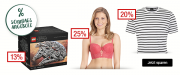 Sonntagsangebote im Galeria Kaufhof Online-Shop mit bis zu 25% auf verschiedene Artikel