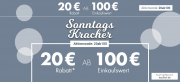 Sonntagskracher im Karstadt Online-Shop mit 20 Euro Rabattgutschein