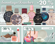 Sonntagskracher im Karstadt Online-Shop mit bis zu 20% auf verschiedene Artikel