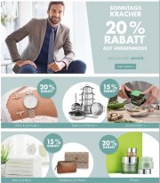 Sonntagskracher im Karstadt Online-Shop mit bis zu 20% Rabatt auf verschiedene Artikel
