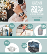 Sonntagskracher im Karstadt Online-Shop mit bis zu 20% Rabatt auf verschiedene Artikel