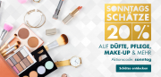 Sonntagssch&auml;tze im Galeria Karstadt Online-Shop mit 20% Rabatt auf verschiedene Artikel