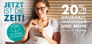 Sonntagssch&auml;tze im Galeria Karstadt Online-Shop mit 20% Rabatt auf verschiedene Artikel