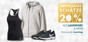 Sonntagssch&auml;tze im Galeria Karstadt Online-Shop mit 20% Rabatt auf verschiedene Artikel