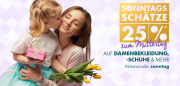 Sonntagssch&auml;tze zum Muttertag bei Galeria Karstadt mit bis zu 25% Rabatt auf verschiedene Artikel