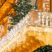 SONUG 5 Meter 200 LED Eisregen Lichterkette f&uuml;r Innen und Au&szlig;en