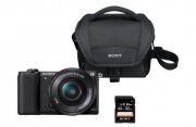 Sony Alpha 5100 Systemkamera + Objektiv + Tasche + Speicherkarte f&uuml;r 399&euro; (statt 499&euro;)
