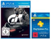 SONY Gran Turismo Sport Day 1 Edition VR + PlayStation Plus Card 12 Monate f&uuml;r 54&euro;
