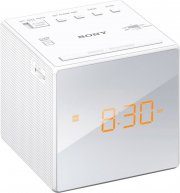 Sony ICF-C1W AM/FM Radiowecker 