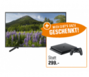 SONY KD-65XF7005 65" LED-Tv mit UHD 4K, SMART TV + SONY PlayStation 4 Slim 500GB f&uuml;r 1199&euro;