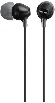 Sony MDR-EX15LPB geschlossene In-Ear-Kopfh&ouml;rer schwarz