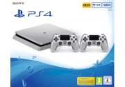 SONY PlayStation 4 500GB Slim Silber + 2. Controller + Fifa 18 f&uuml;r 279&euro; inkl. Versand