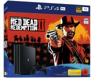 Sony PlayStation 4 (PS4) Pro 1TB + Red Dead Redemption 2 + Controller