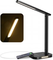 Soulmile dimmbare LED Schreibtischlampe mit Ladefunktion