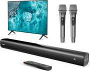 Soundbar mit 2 Karaoke-Mikrofonen f&uuml;r nur 49,99&euro;