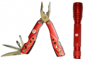 Spear and Jackson Multitool + Taschenlampe
