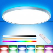 Speclux RGBW LED Deckenleuchte Dimmbar mit Fernbedienung