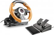 Speedlink DRIFT O.Z. Racing Wheel USB Gaming Lenkrad mit Pedalen und Schaltung f&uuml;r PC