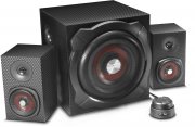 Speedlink Gravity Carbon 2.1 Lautsprechersystem mit Subwoofer