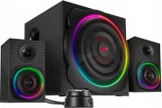 Speedlink GRAVITY CARBON RGB 2.1 Kanal 120 W Lautsprechersystem mit Bluetooth