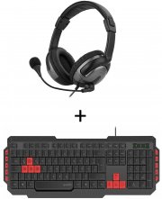 Speedlink LUDICIUM Gaming Tatstatur + Speedlink SENTO Gaming Heaset
