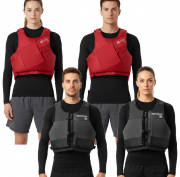 Spinlock WING Schwimm-Weste mit 35&ndash;50N Auftriebshilfe f&uuml;r Damen und Herren in rot oder schwarz