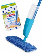 Spontex Quick Spray Duo - Spr&uuml;hwischer mit waschbaren Mikrofaserbez&uuml;gen