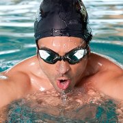 Sport Schwimmbrille inklusive Badekappe,Ohrst&ouml;psel,Nasenklammerprofi schwimmbrille Erwachsene