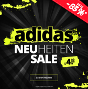 SportSpar Tipp: Bis zu 83% Rabatt im adidas Neuheiten Sale 