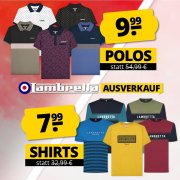 SportSpar Tipp: Lambretta Ausverkauf mit Shirts f&uuml;r 7,99 &euro; und Polos f&uuml;r 9,99 &euro;