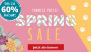 Spring Sale bis zu -60% bei Zooroyal