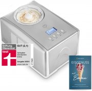 Springlane Emma Eismaschine 1,5 L mit selbstk&uuml;hlendem Kompressor