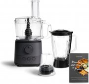 SPRINGLANE Food Processor mit 1,5 L Glasbeh&auml;lter inkl. 4 Schneidescheiben und Rezeptheft