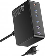Ssouwao 220W GaN 6-Port USB-C und USB-A Ladeger&auml;t