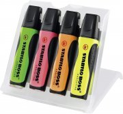 STABILO BOSS EXECUTIVE 4er Textmarker im Etui 