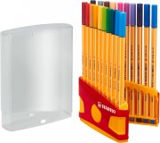 STABILO point 88 ColorParade Fineliner Set mit 20 verschiedenen Farben