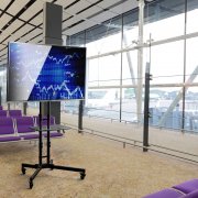 Standfu&szlig; Halterung F&uuml;r 32-65 Zoll H&ouml;henverstellbar Fernsehstand