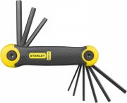 Stanley 2-69-265 Sechskant-Stiftschl&uuml;ssel-Set Zollma&szlig;e 9-teilig