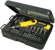 Stanley 63-022 Pistolengriff Ratschenschraubendreher & Bit-Set