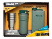 Stanley Adventure Geschenkset mit Flachmann 236 ml und 4x Edelstahl Becher