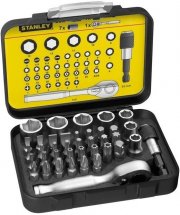 Stanley Bit-Set mit Ratschenschl&uuml;ssel 39-teilig