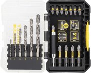 Stanley FatMax STA88554-XJ 19-teiliges Bohrer- und Bit-Set