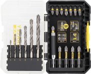 Stanley STA88554-XJ FatMax Bohrer- und Bit-Set 19-teilig