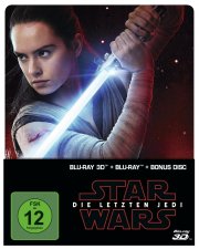 Star Wars: Die letzten Jedi (2D & 3D Steelbook Edition) [3D Blu-ray] [Limited Edition] 