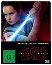 Star Wars: Die letzten Jedi (Steelbook 3D Blur-ray + 2D) f&uuml;r 21,93&euro; inkl. Versand (prime)