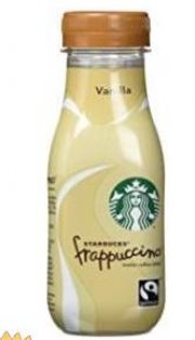 Starbucks Frappuccino Vanilla, 8 x 250 ml f&uuml;r 15,12 &euro;