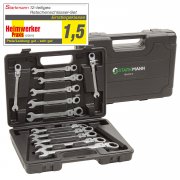 STARKMANN Blackline 12tlg Gabelschl&uuml;ssel Satz f&uuml;r 24,99&euro; statt 34,94&euro;