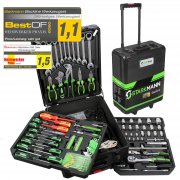 STARKMANN Blackline 399tlg Werkzeug-Trolley