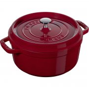 Staub Bratentopf bordeauxrot 24cm f&uuml;r 79,99&euro; statt 99,99&euro;