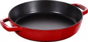 Staub Gusseisen Bratpfanne mit 2 Griffen 34 cm